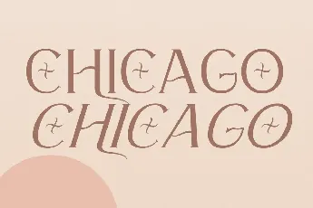 Chicago Serif font