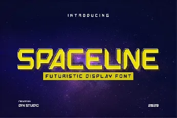 Spaceline font