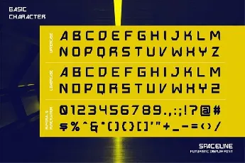 Spaceline font