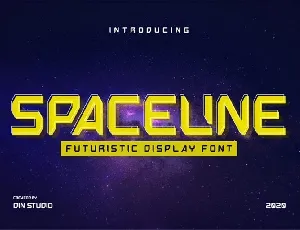 Spaceline font