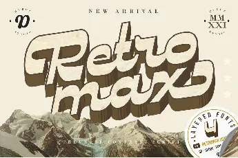 Retromax font