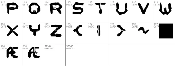 Mishmash font