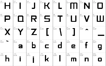 SF Chaerilidae font