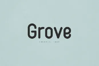 Grove Display font