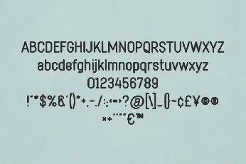 Grove Display font