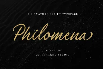 Philomena font