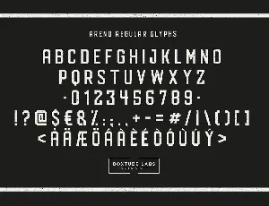 Areno Family font