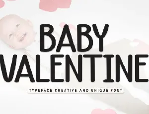 Baby Valentine Display font