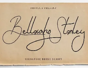 Bellaigho S Demo font