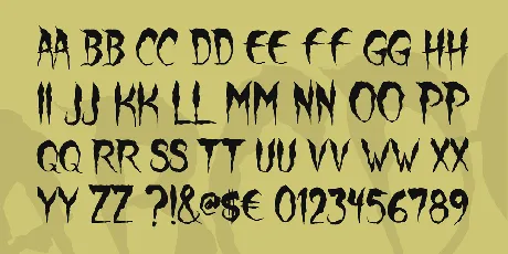 Wolf Moon font