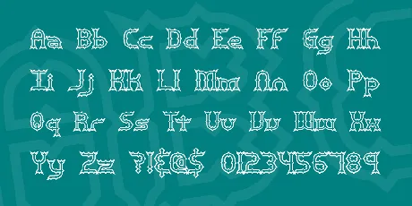 Mincer BRK font