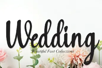 Wedding Handwritten Typeface font