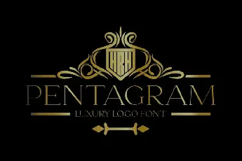 Pentagram font