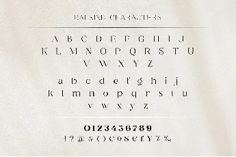 Balkind Serif font