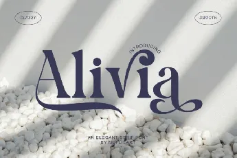 Alivia font