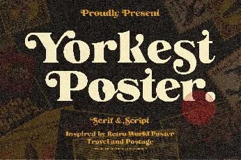 Ns Yorkest Poster font