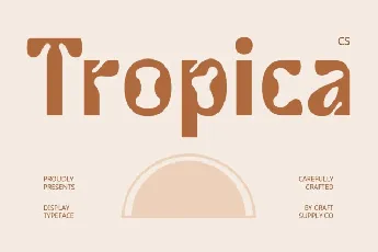 CS Tropica font