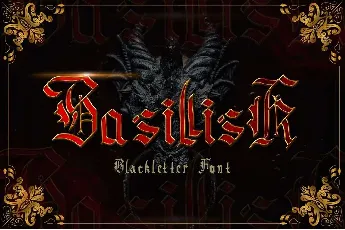 Basillisk font