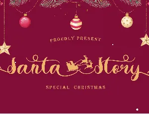 Santa Story font