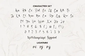 ButterflyWingsDemo font