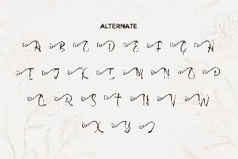 ButterflyWingsDemo font