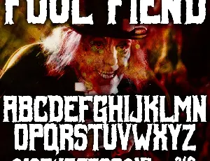 Foul Fiend font