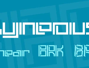 Lyneous font