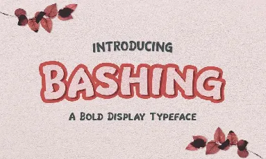 Bashing font