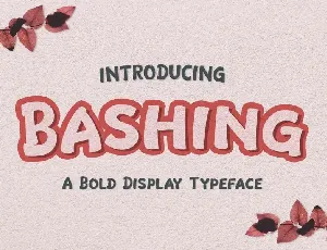 Bashing font