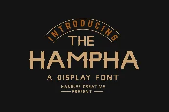 The Hampha font