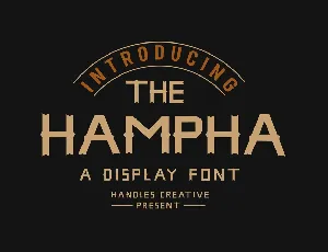 The Hampha font