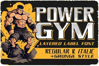 Power Gym font