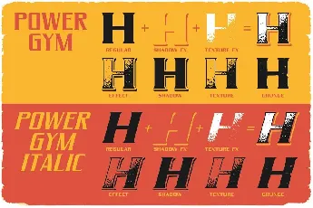 Power Gym font