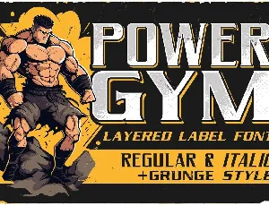 Power Gym font