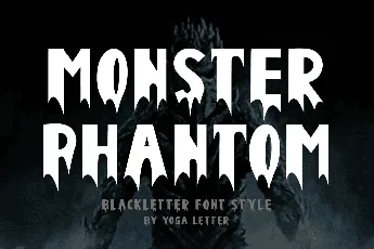 Monster Phantom font