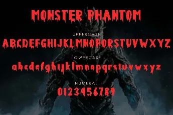 Monster Phantom font