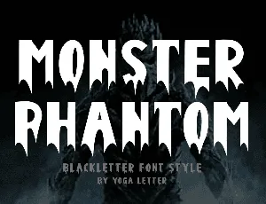 Monster Phantom font