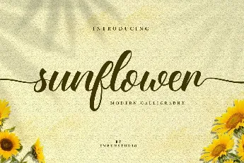 Sunflower Field font