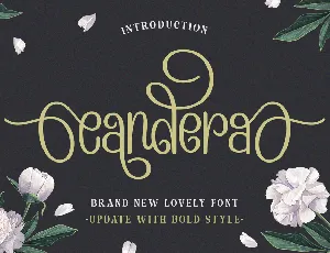 Candera font