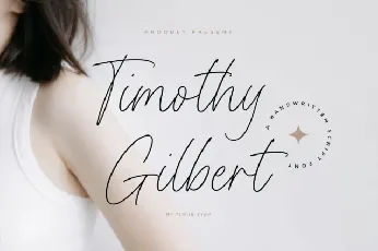 Timothy Gilbert font