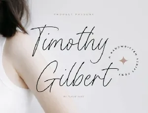 Timothy Gilbert font