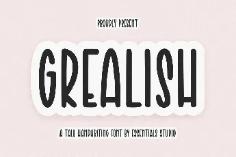 GREALISH font