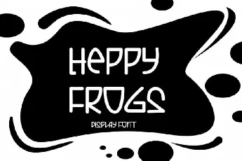 Heppy Frogs Display font