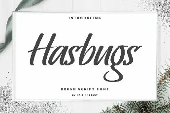 Hasbugs font