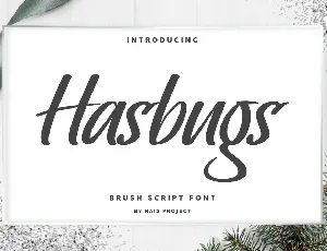 Hasbugs font