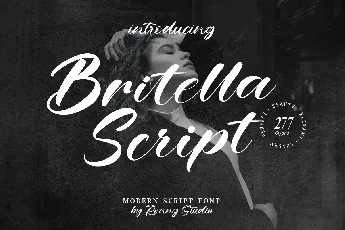 Britella Script DEMO font