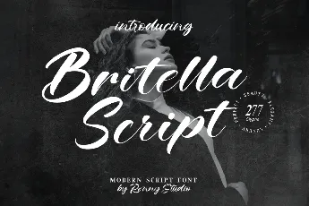 Britella Script DEMO font