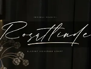 Rosatlinde font