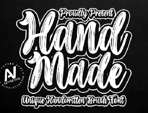 Handmades font