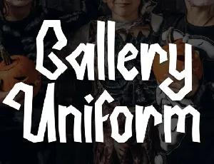 Gallery Uniform Display font